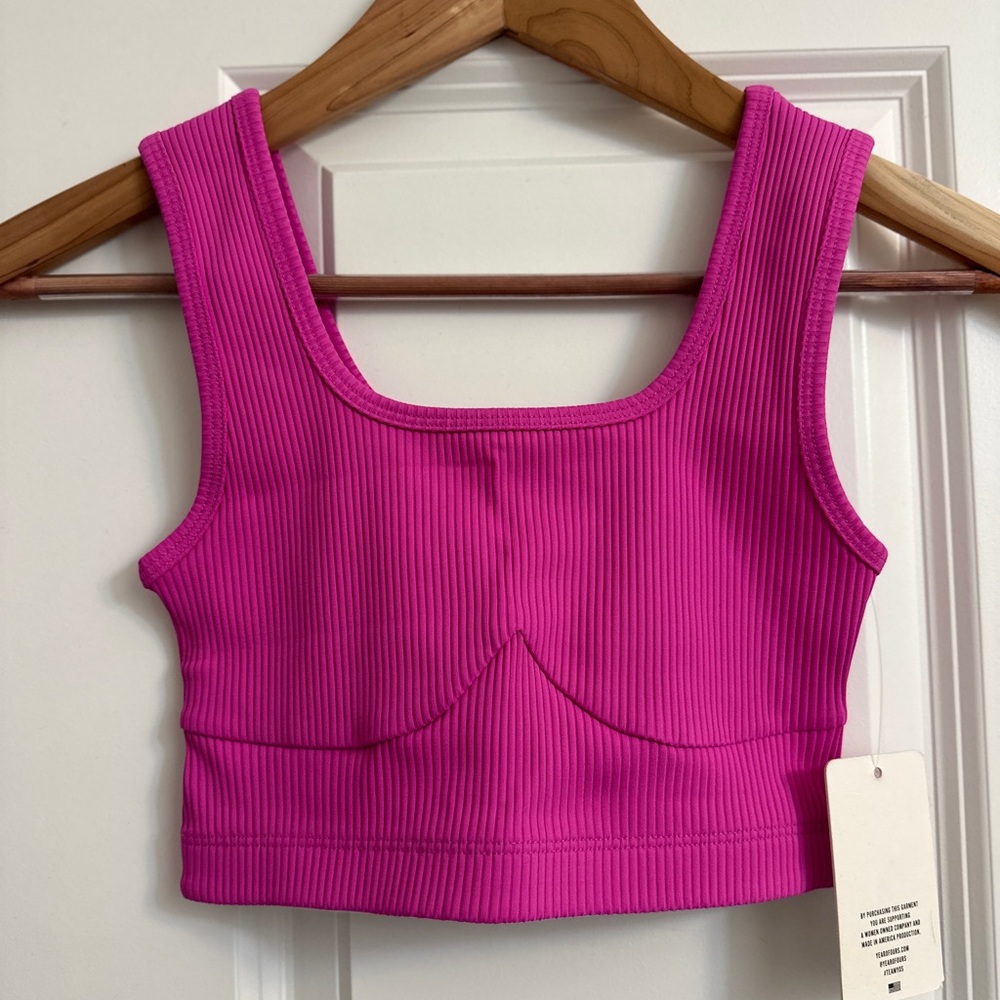 NWT Year Of Ours Rib Gia Bra Size Small